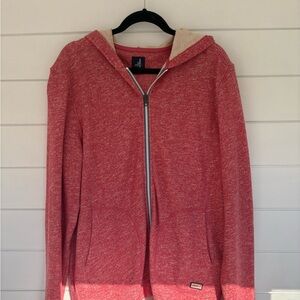 Johnnie-O vintage red french terry hoodie